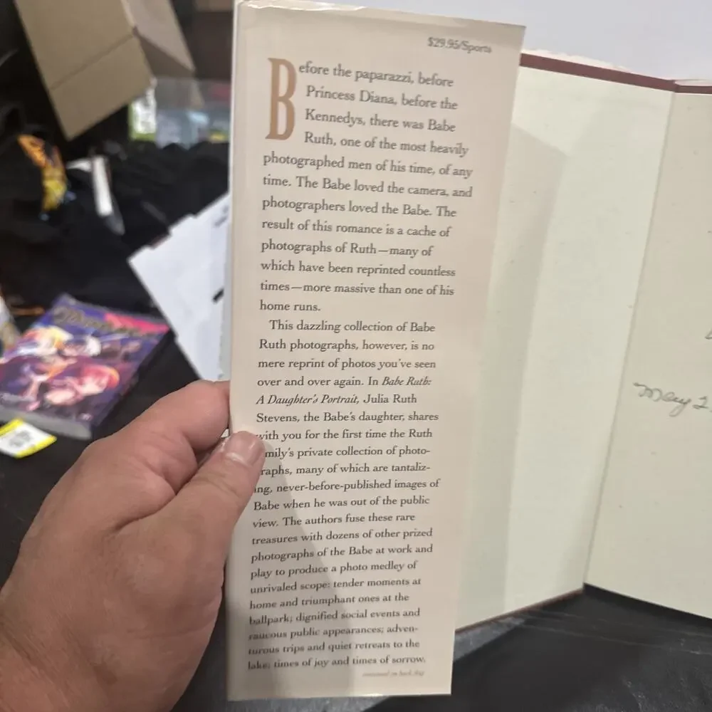 Babe Ruth A Daughter’s Portrait George Beim Julia Ruth Stevens Hardcover Book